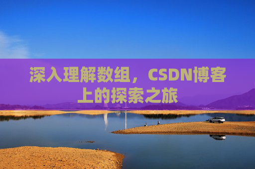 深入理解数组，CSDN博客上的探索之旅